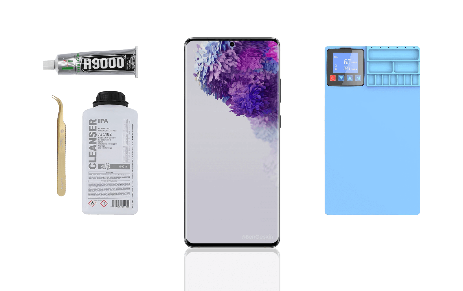 Kit Riparazione Smartphone Professionale per Tecnici