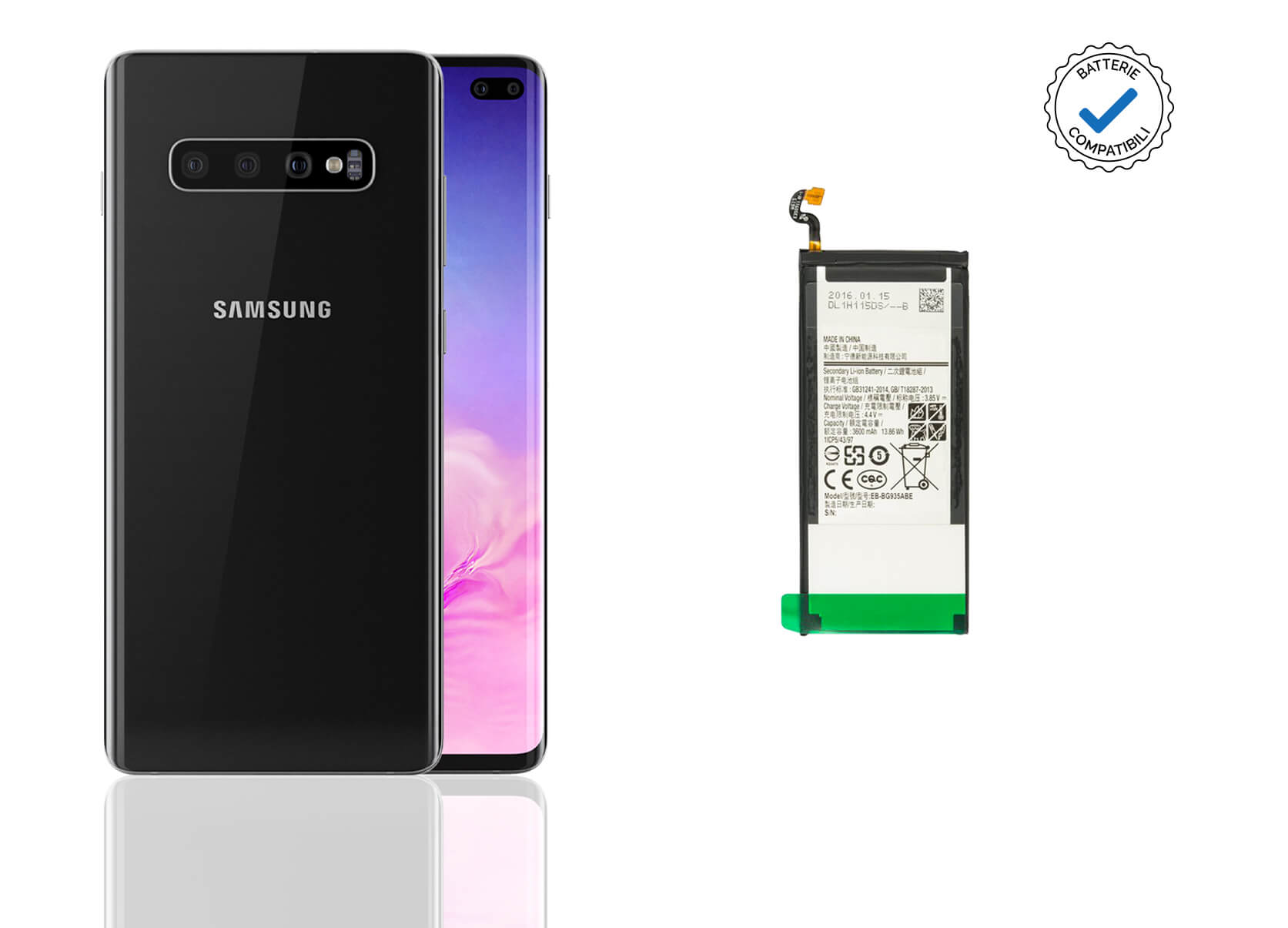 Batteria compatibile samsung