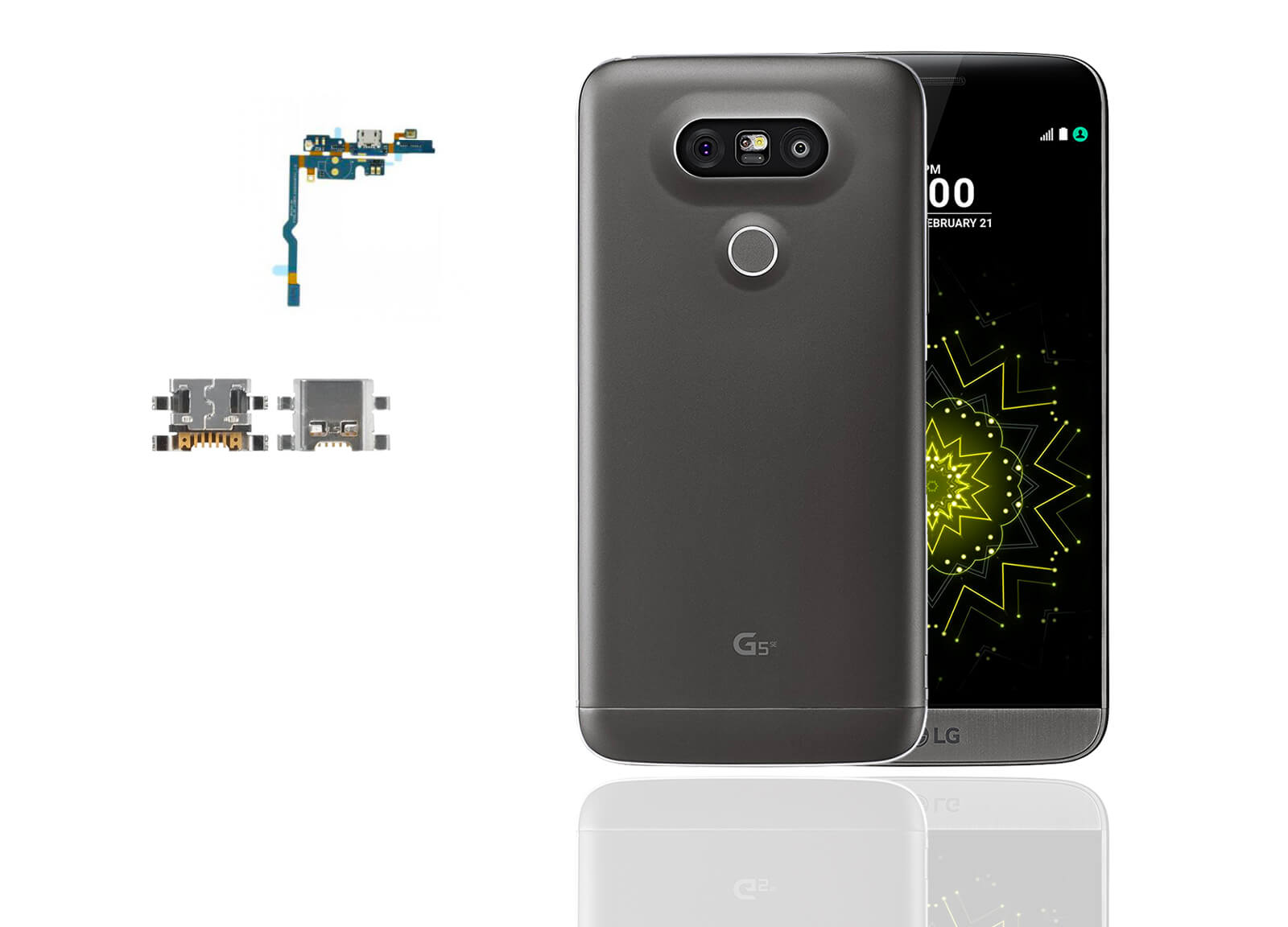 connettori di ricarica lg